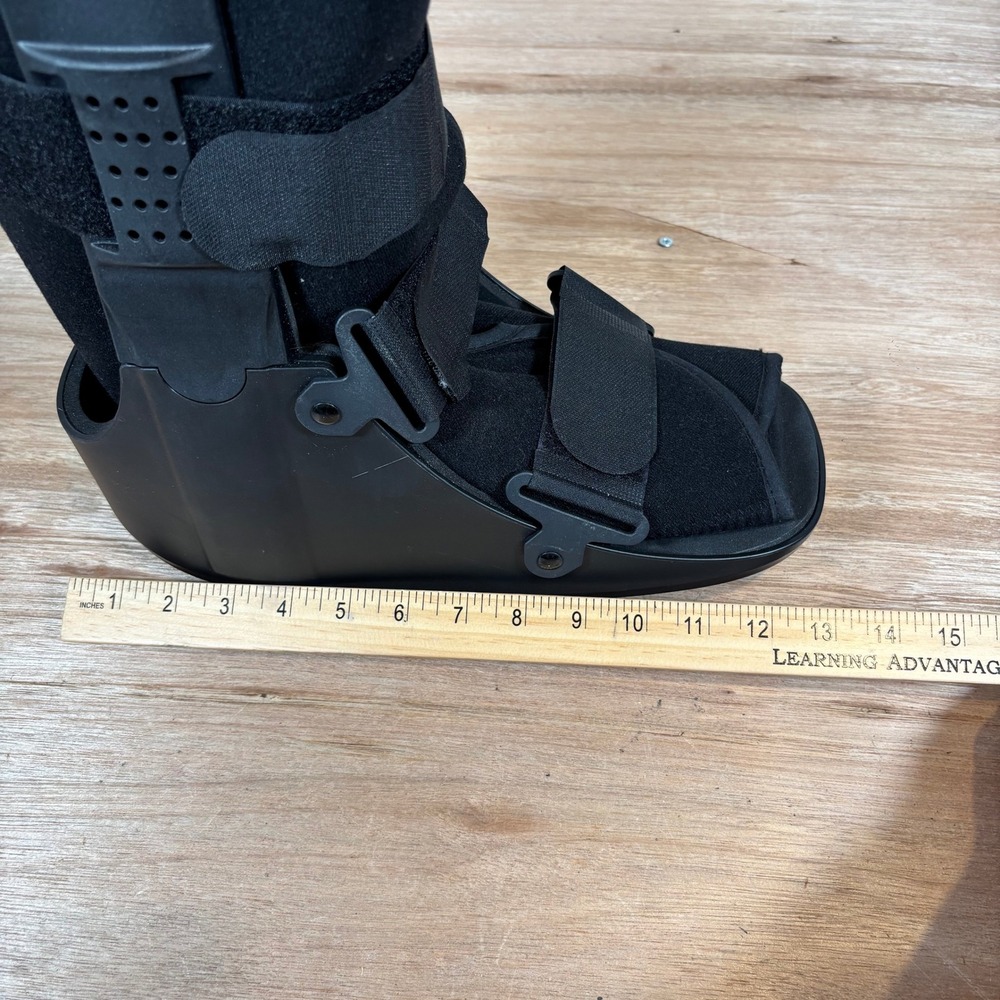 Air Cam Walker Fracture Boot Tall Medical Orthopedic Walking Shoe Black XL - Picture 5 of 7